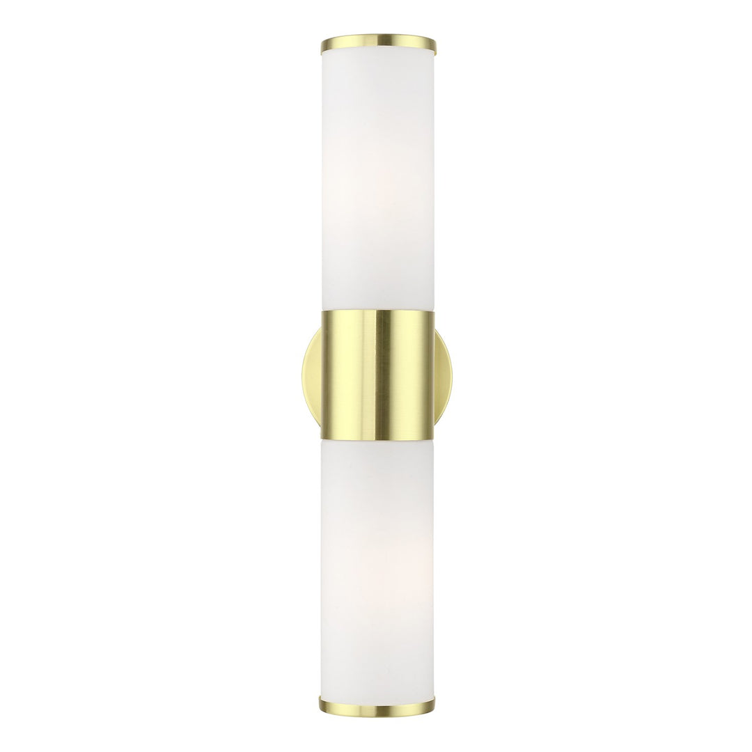 2 Light Satin Brass Ada Vanity Sconce