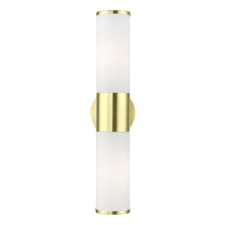 2 Light Satin Brass Ada Vanity Sconce