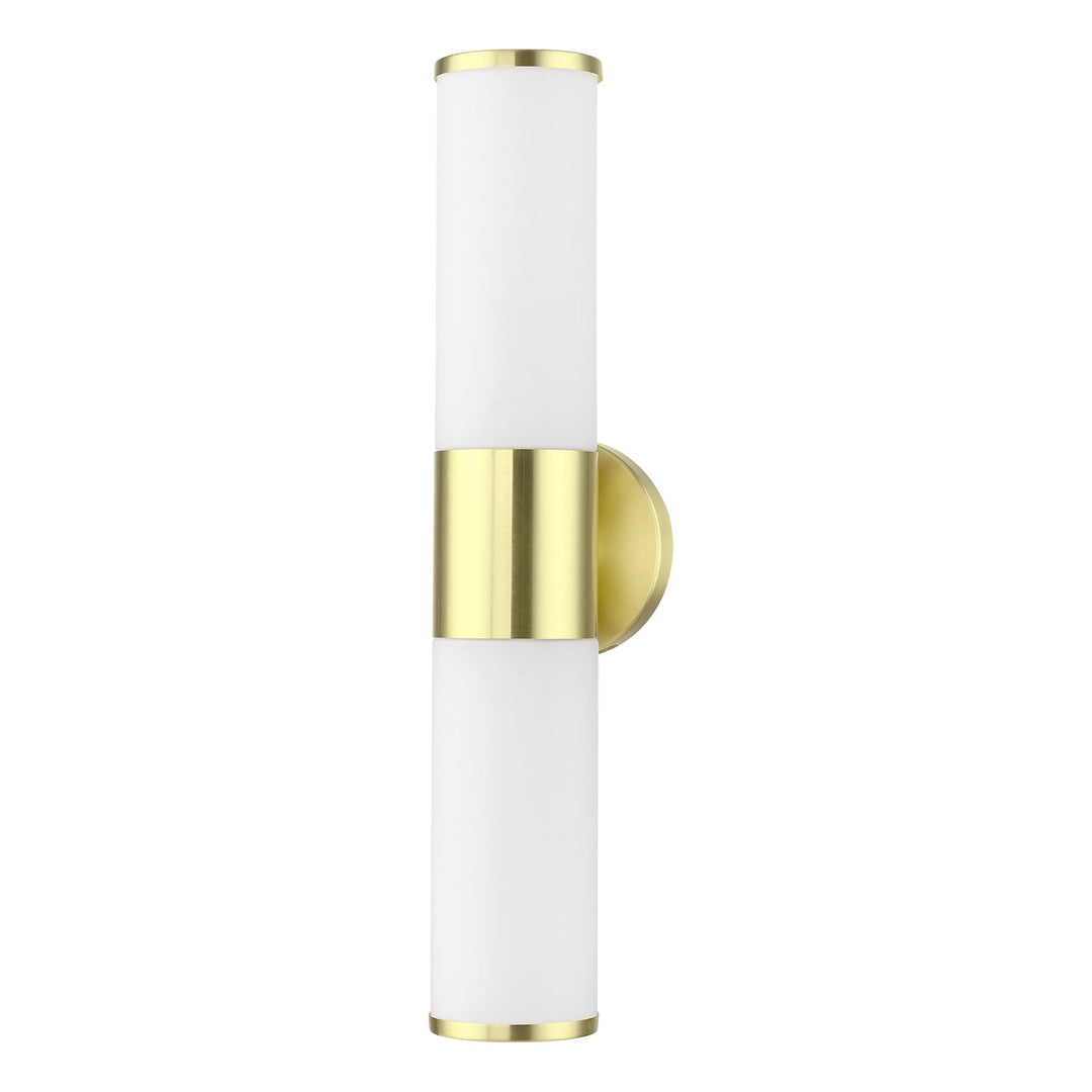 2 Light Satin Brass Ada Vanity Sconce