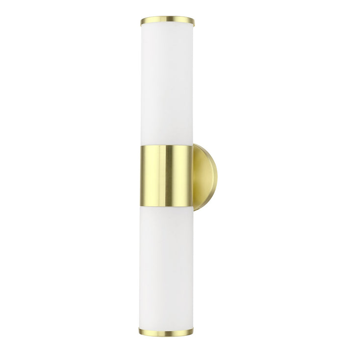 2 Light Satin Brass Ada Vanity Sconce