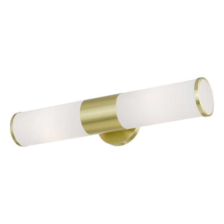 2 Light Satin Brass Ada Vanity Sconce