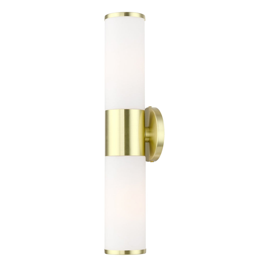 2 Light Satin Brass Ada Vanity Sconce