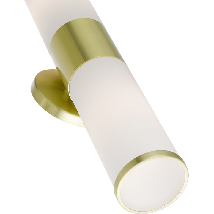2 Light Satin Brass Ada Vanity Sconce