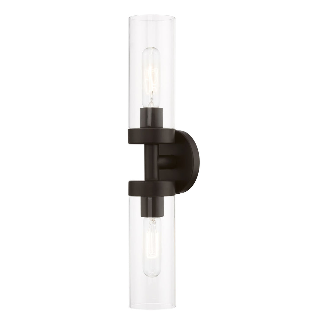 2 Light Bronze Ada Vanity Sconce by Livex Lighting