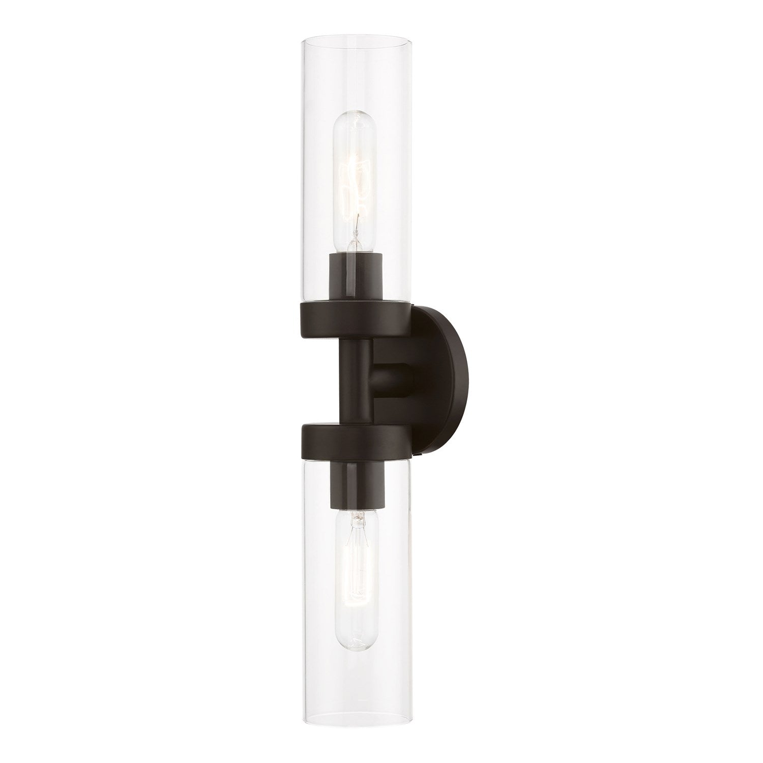 2 Light Bronze Ada Vanity Sconce by Livex Lighting