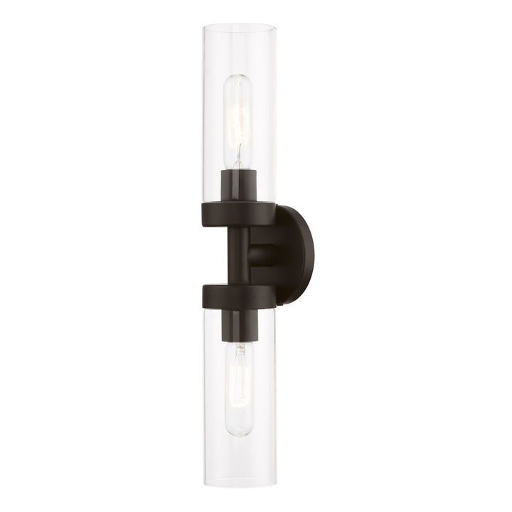 2 Light Bronze Ada Vanity Sconce by Livex Lighting