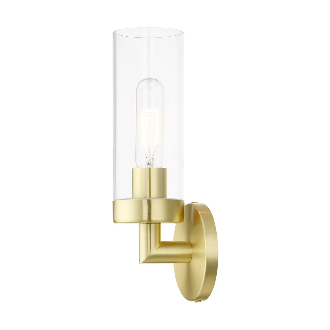 1 Light Satin Brass Ada Single Sconce