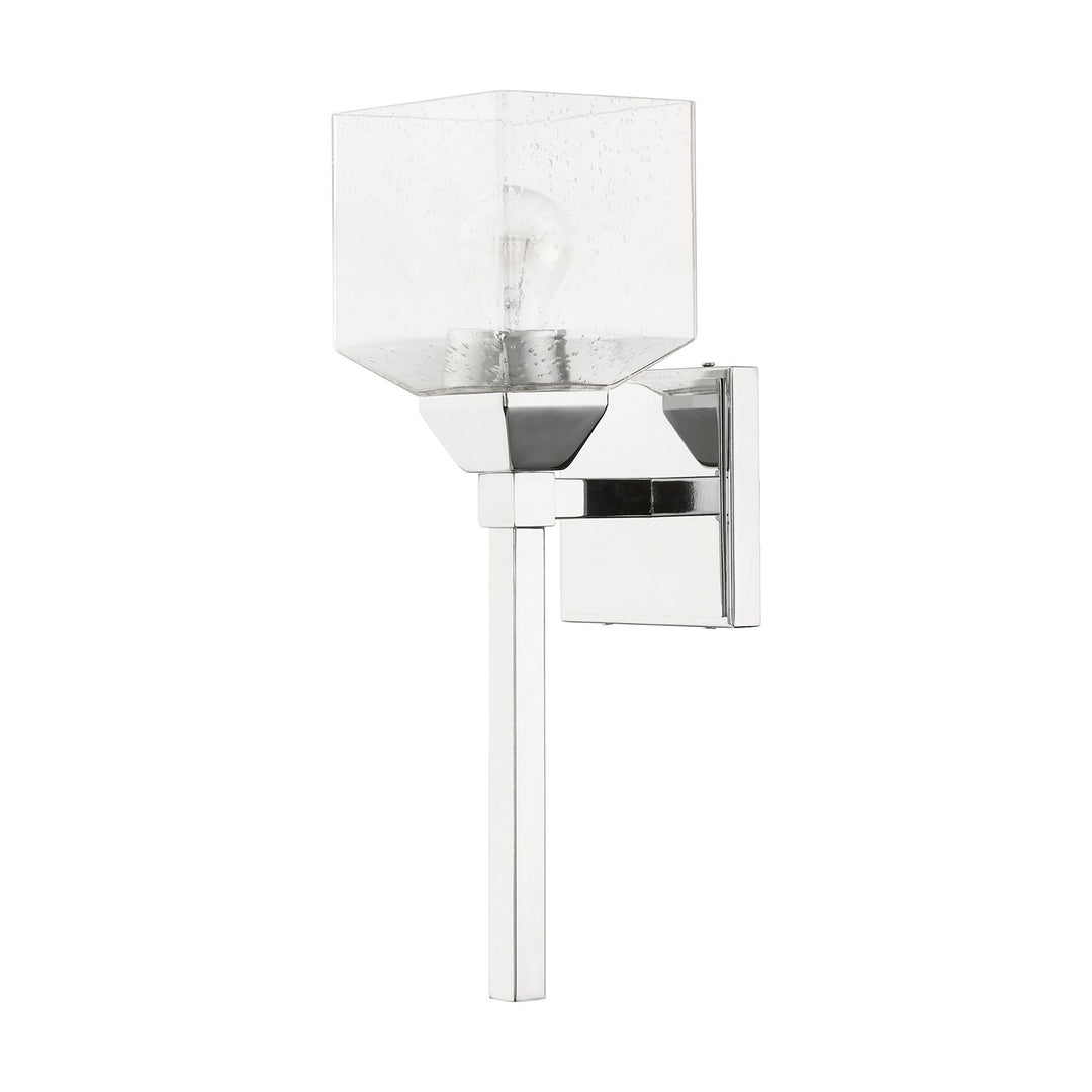 1 Light Polished Chrome Vanity Sconce