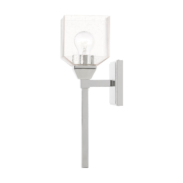1 Light Polished Chrome Vanity Sconce