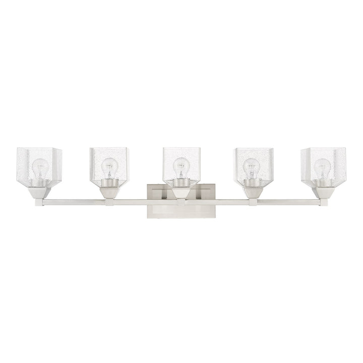 5 Light Brushed Nickel Vanity Sconce