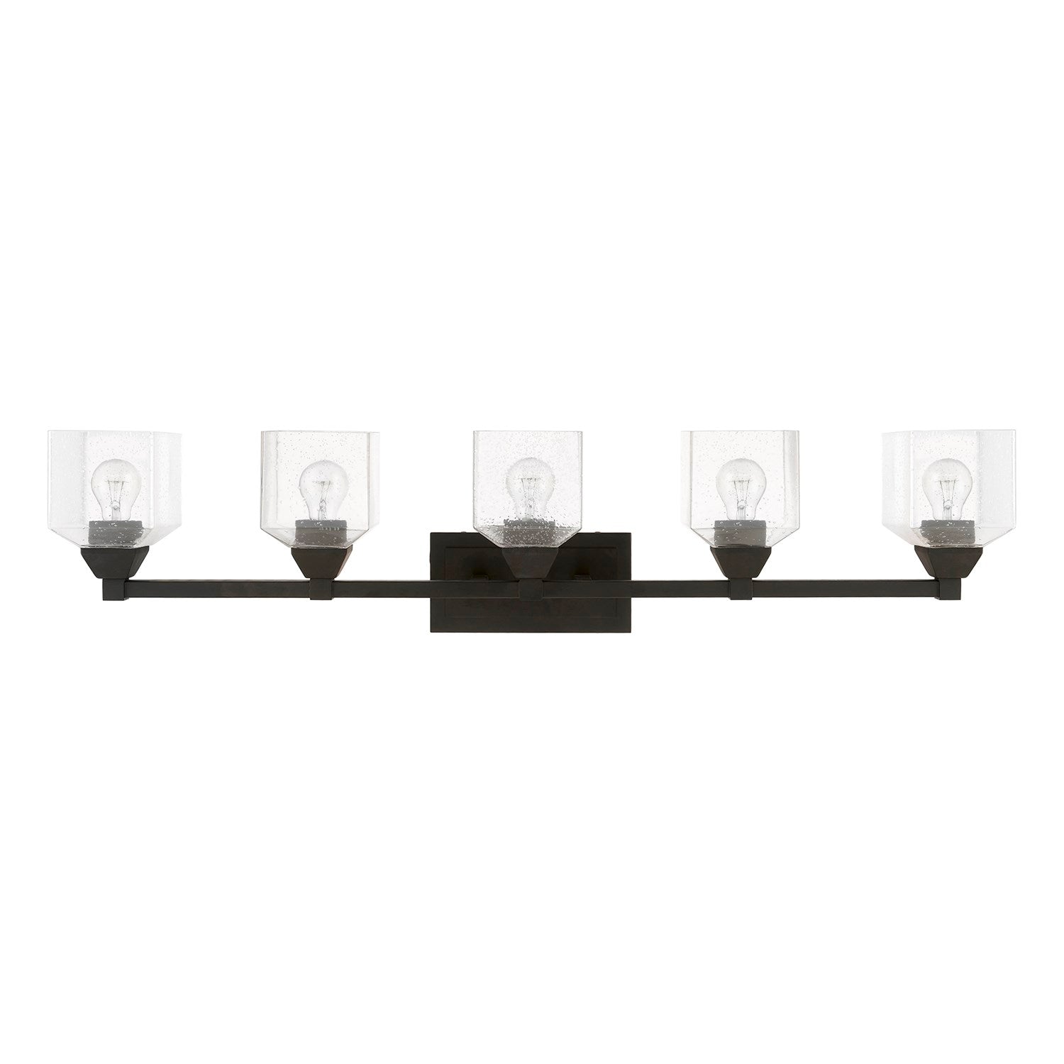 5 Light Black Vanity Sconce by Livex Lighting