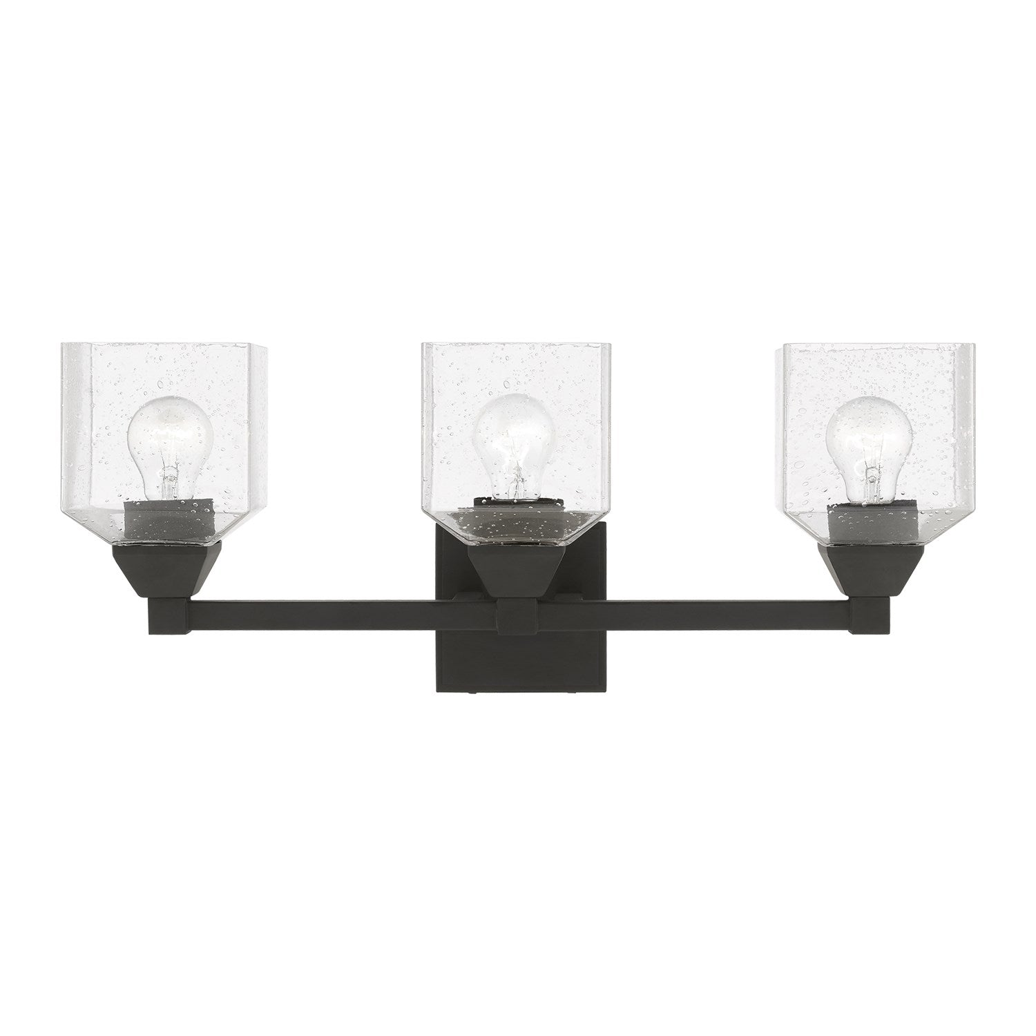 3 Light Black Vanity Sconce by Livex Lighting