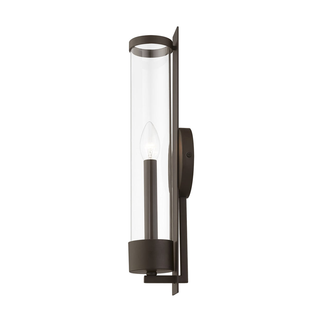 1 Light Bronze Tall Ada Single Sconce
