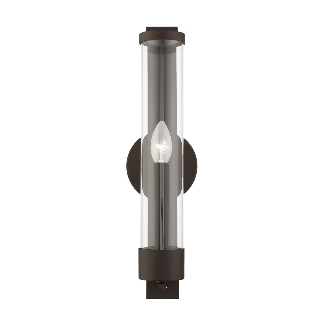 1 Light Bronze Tall Ada Single Sconce