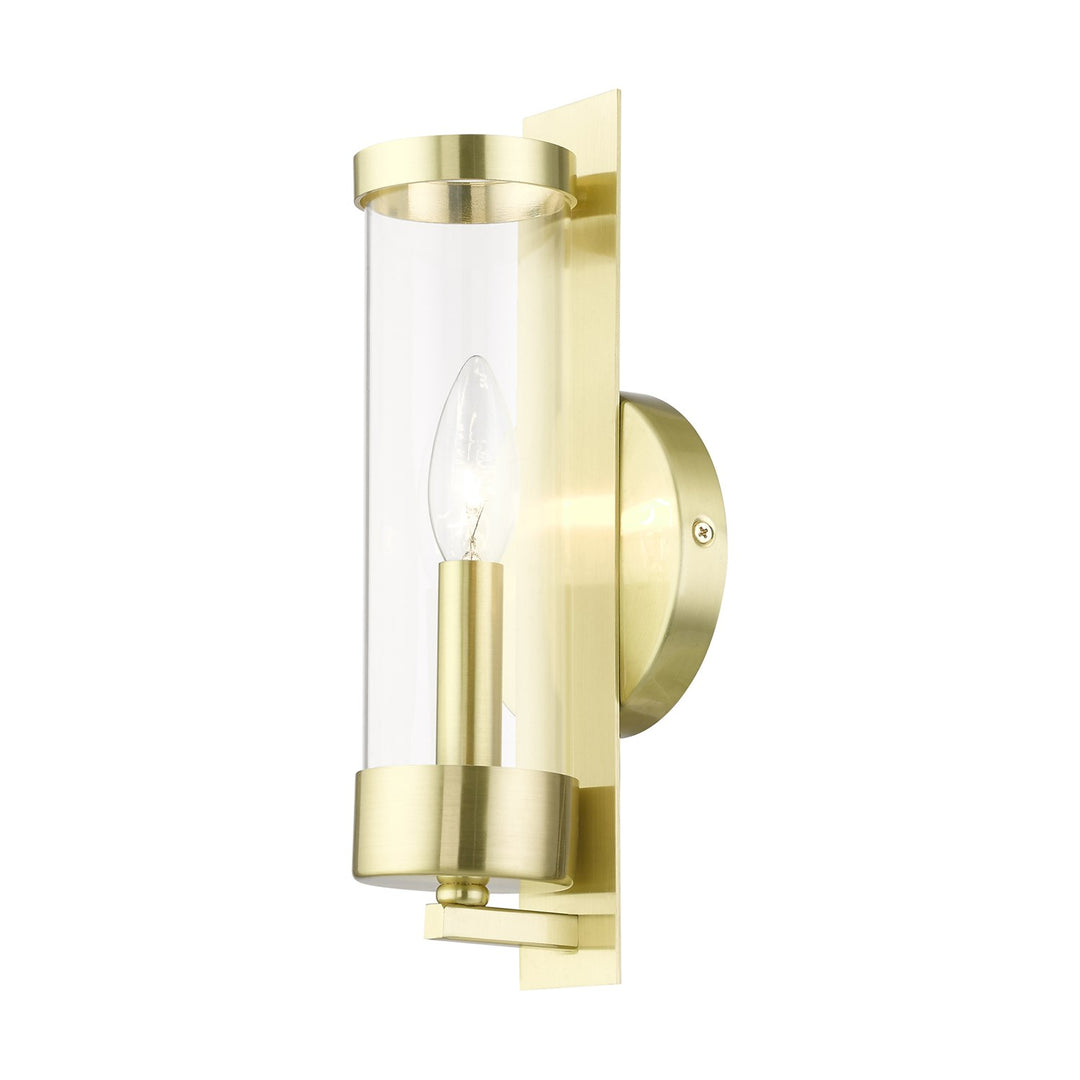 1 Light Satin Brass Ada Single Sconce