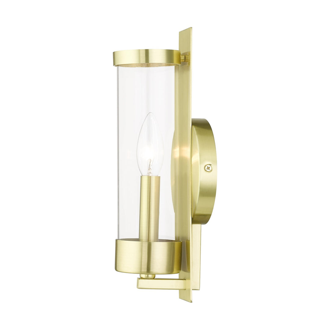 1 Light Satin Brass Ada Single Sconce