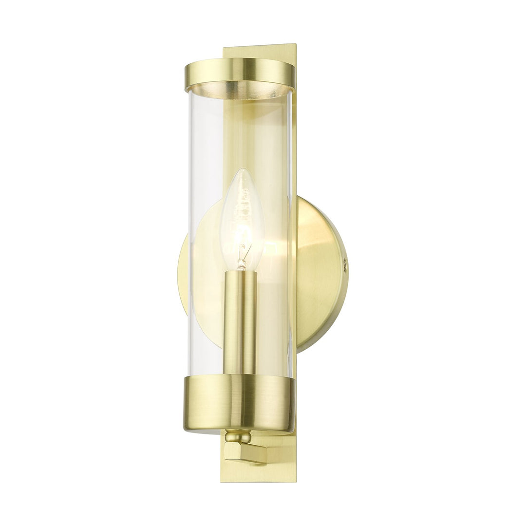 1 Light Satin Brass Ada Single Sconce