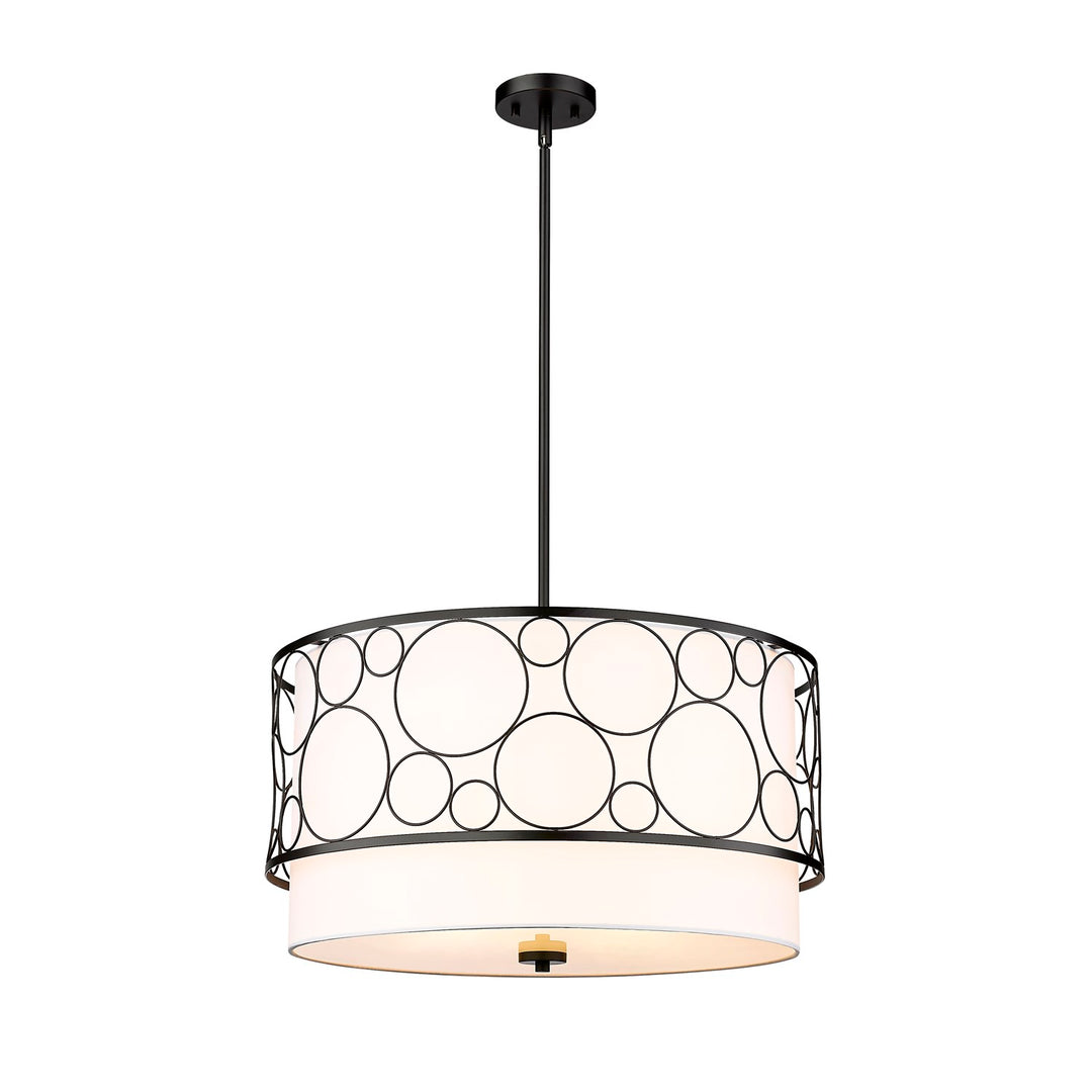 White 4 Lights Pendant by Z-Lite