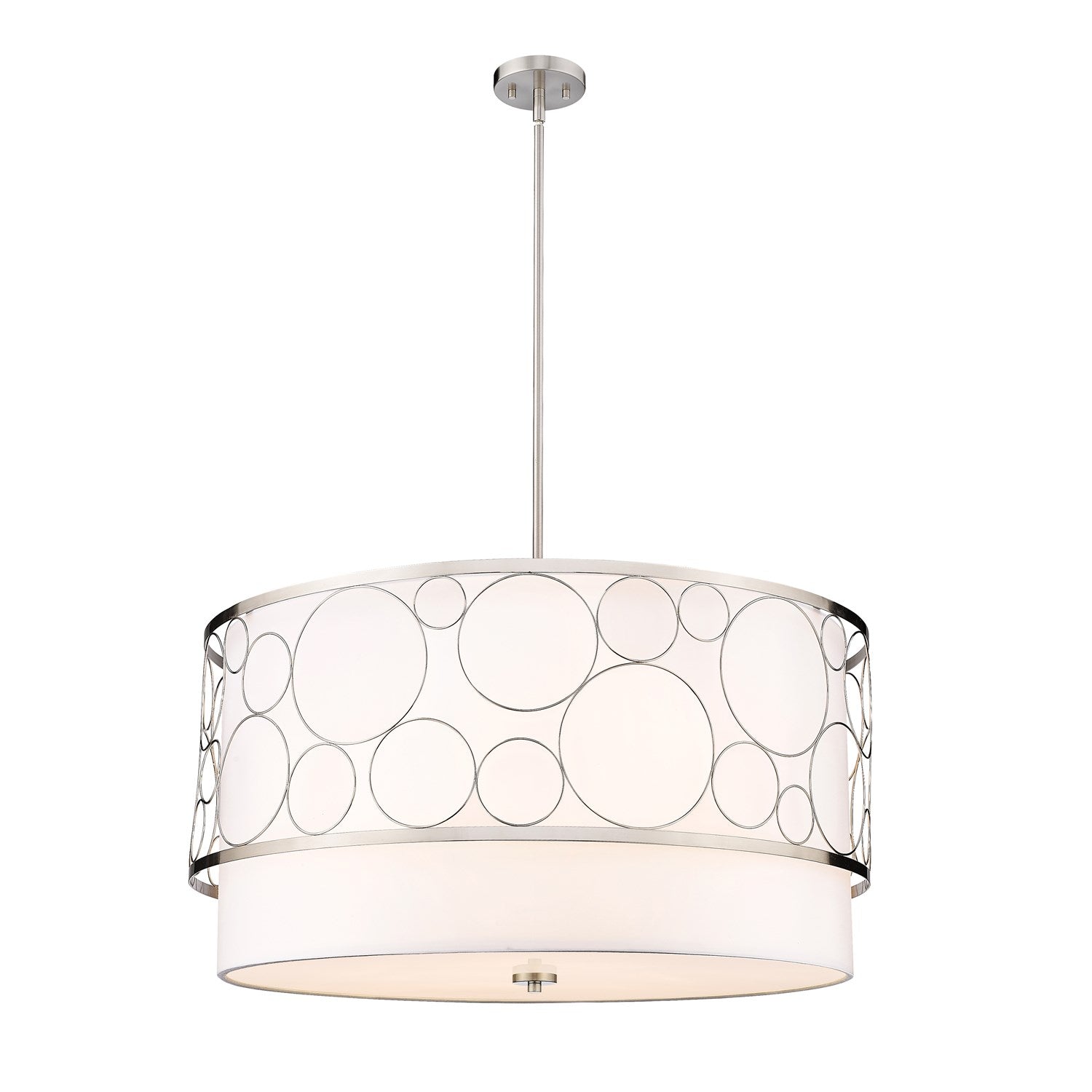 White 5 Lights Pendant by Z-Lite