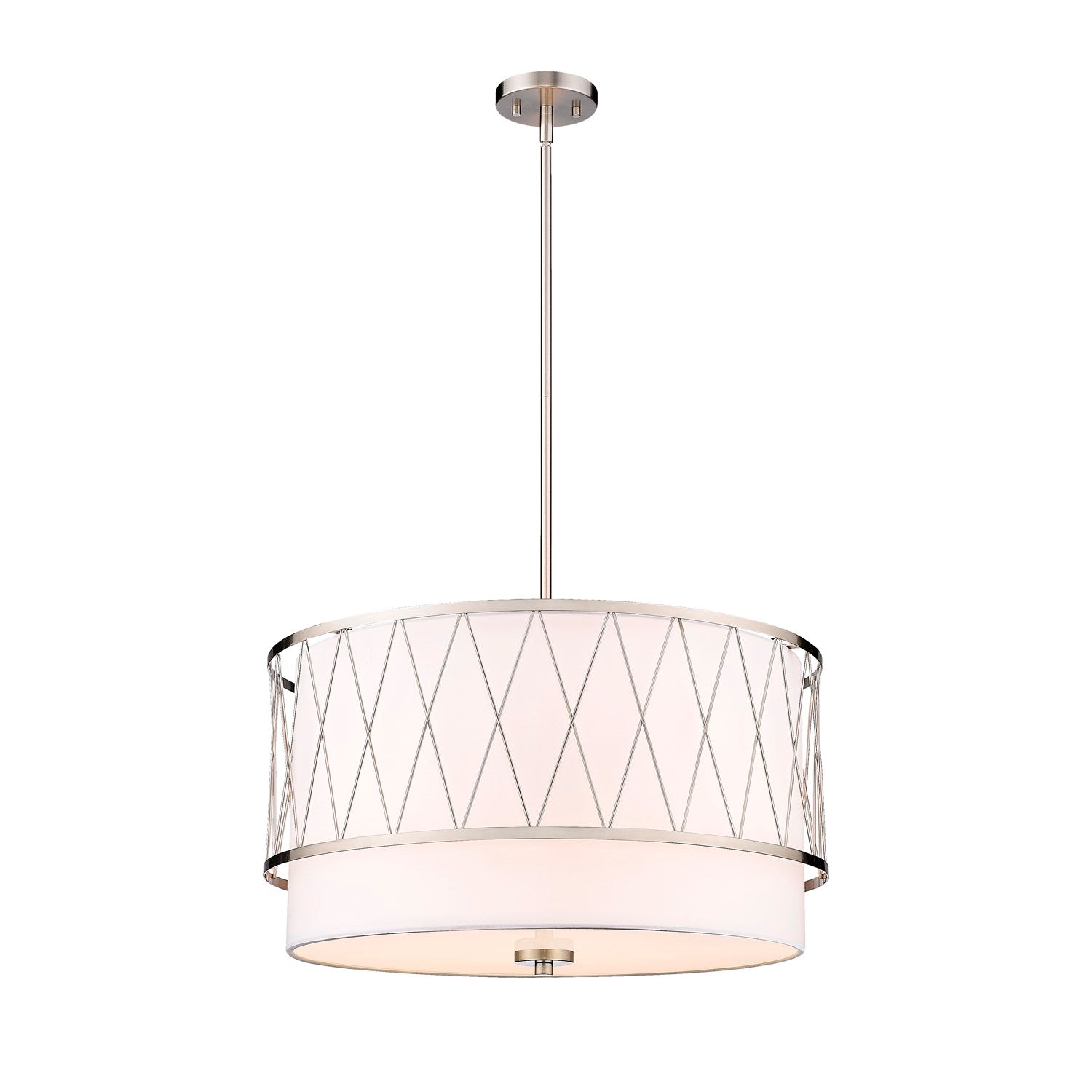 White 4 Lights Pendant by Z-Lite