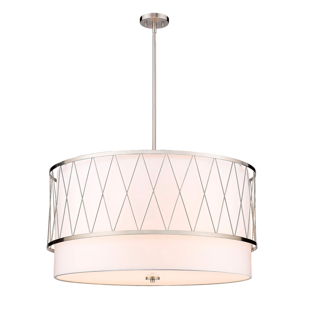 White 5 Lights Pendant by Z-Lite