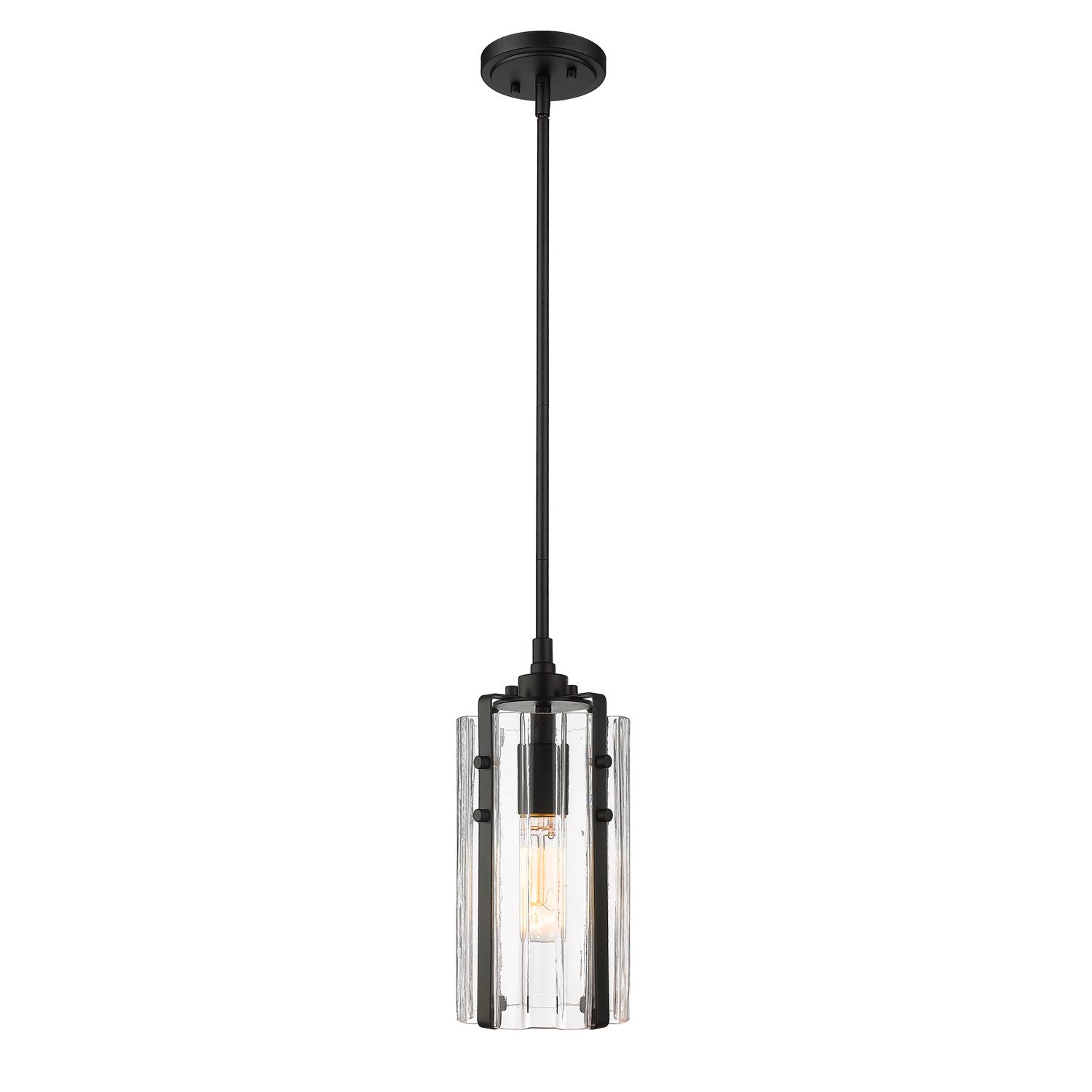 Clear 1 Light Mini Pendant by Z-Lite