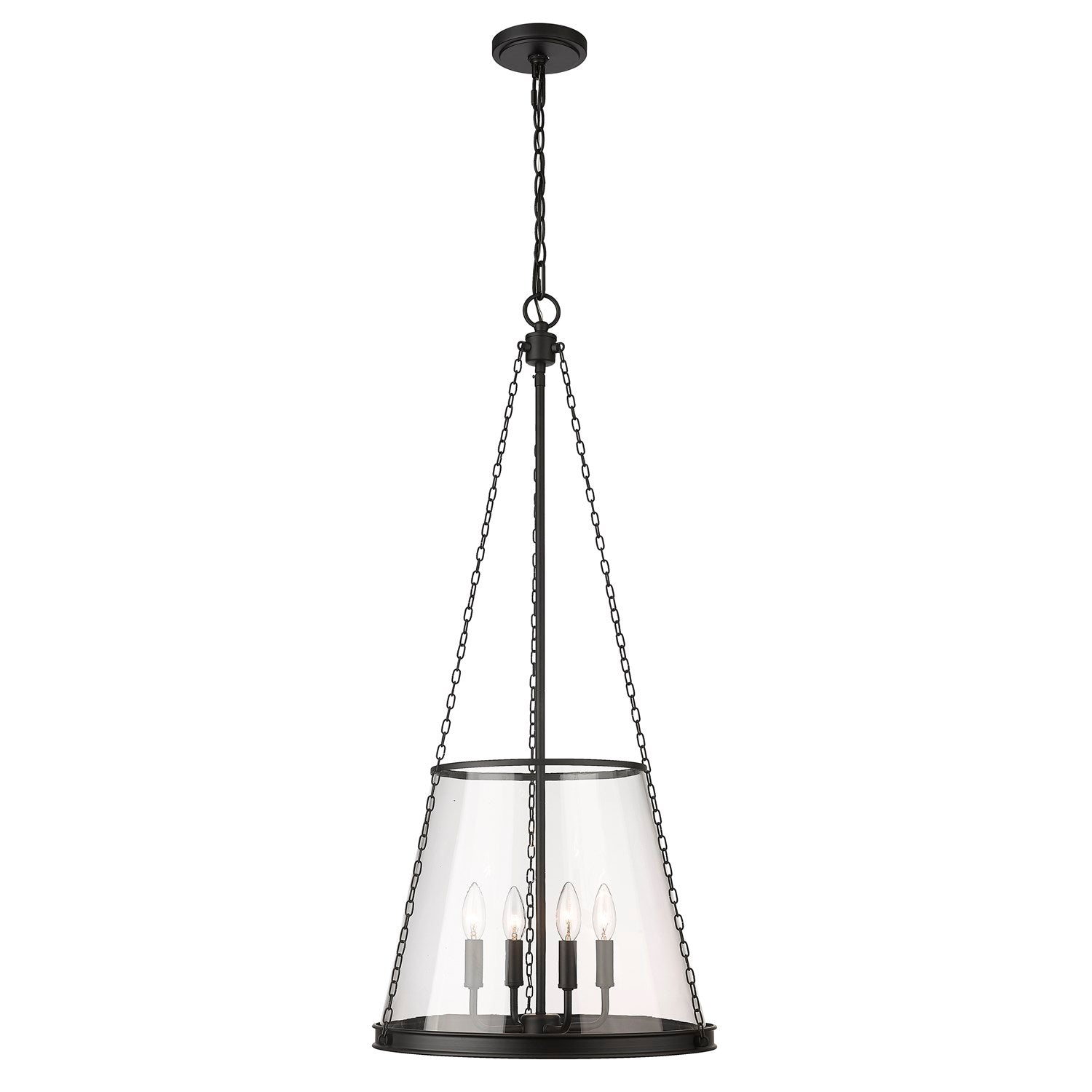 Clear 4 Lights Pendant by Z-Lite