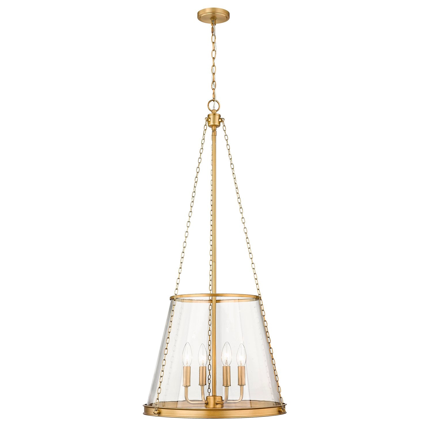 Clear 4 Lights Pendant by Z-Lite