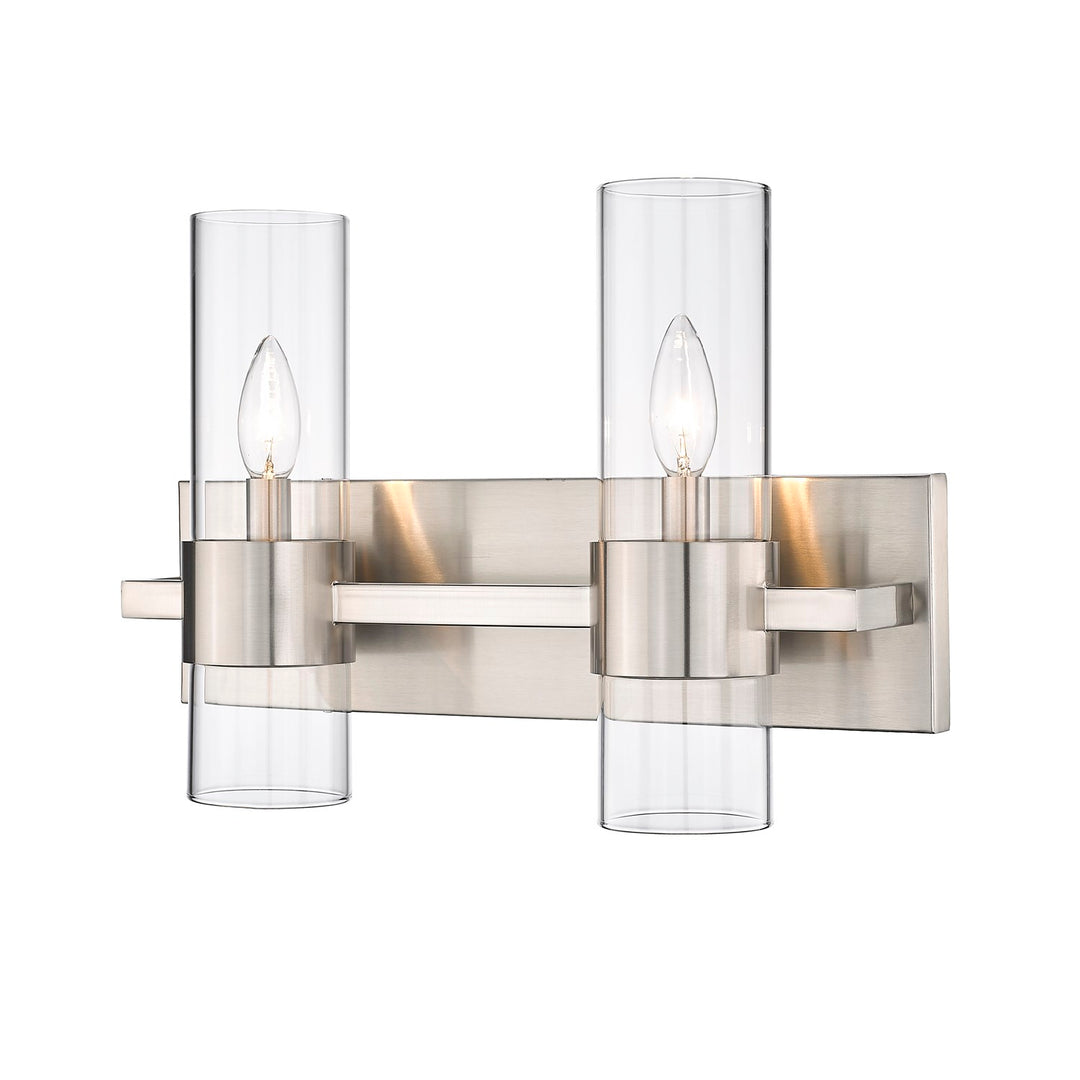Clear 2 Lights Vanity by Z-Lite