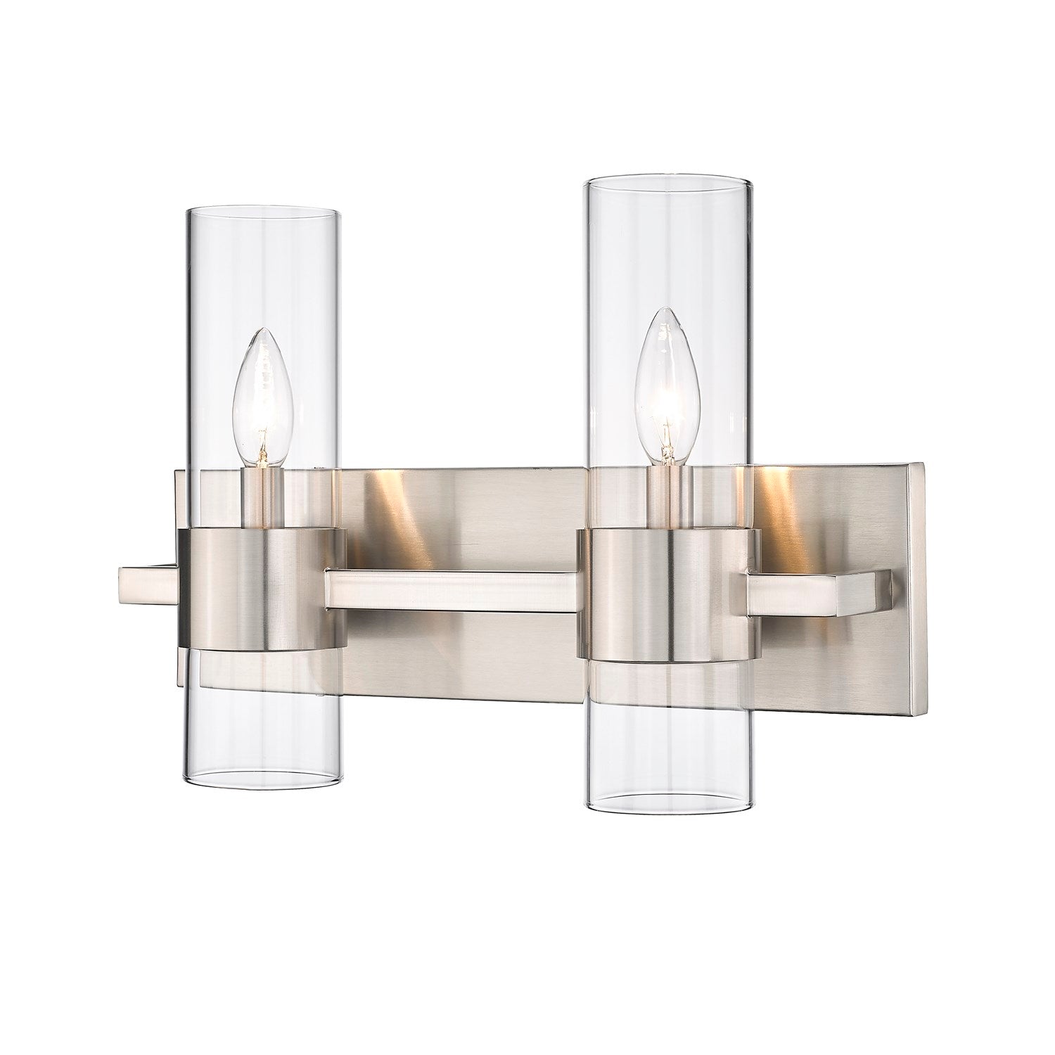 Clear 2 Lights Vanity by Z-Lite