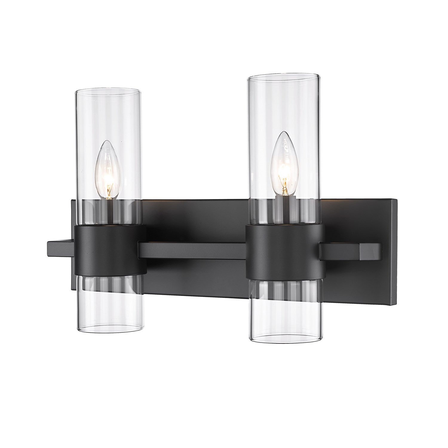 Clear 2 Lights Vanity by Z-Lite