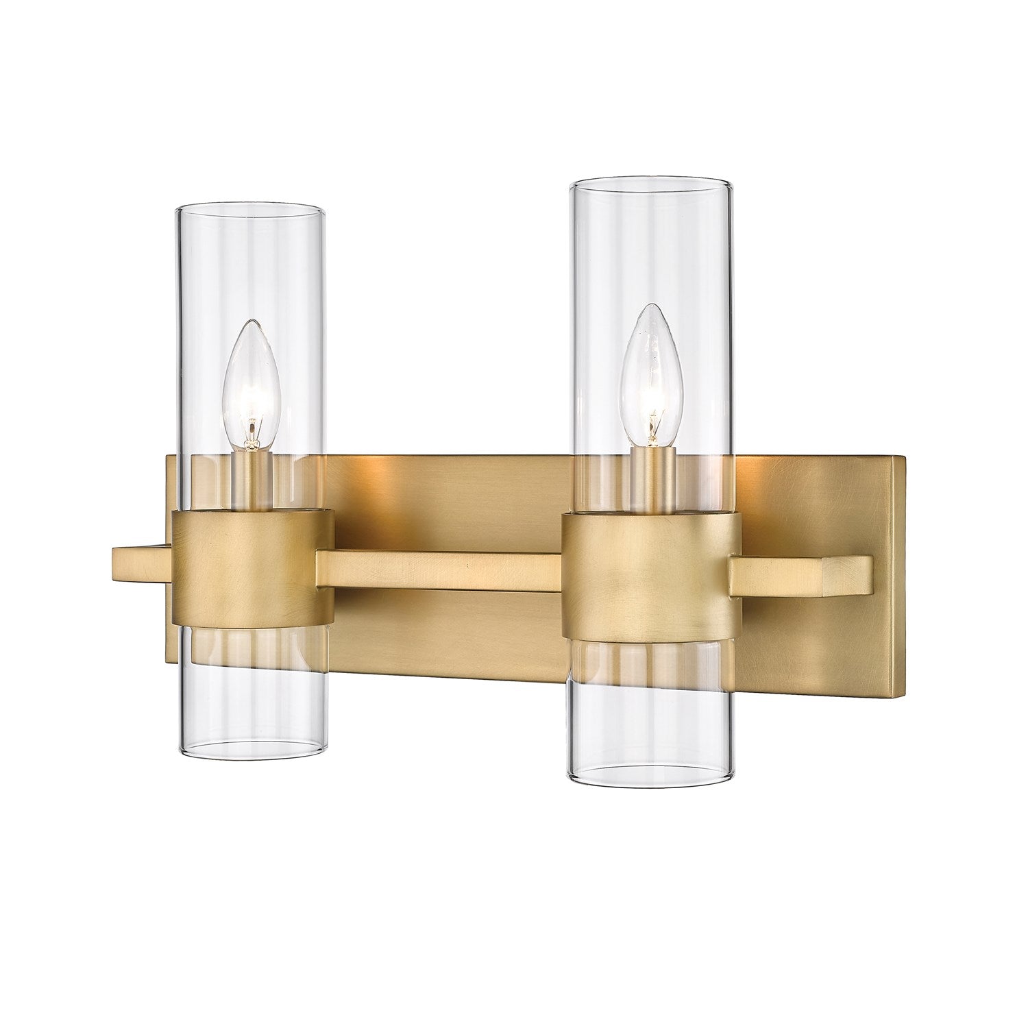 Clear 2 Lights Vanity by Z-Lite