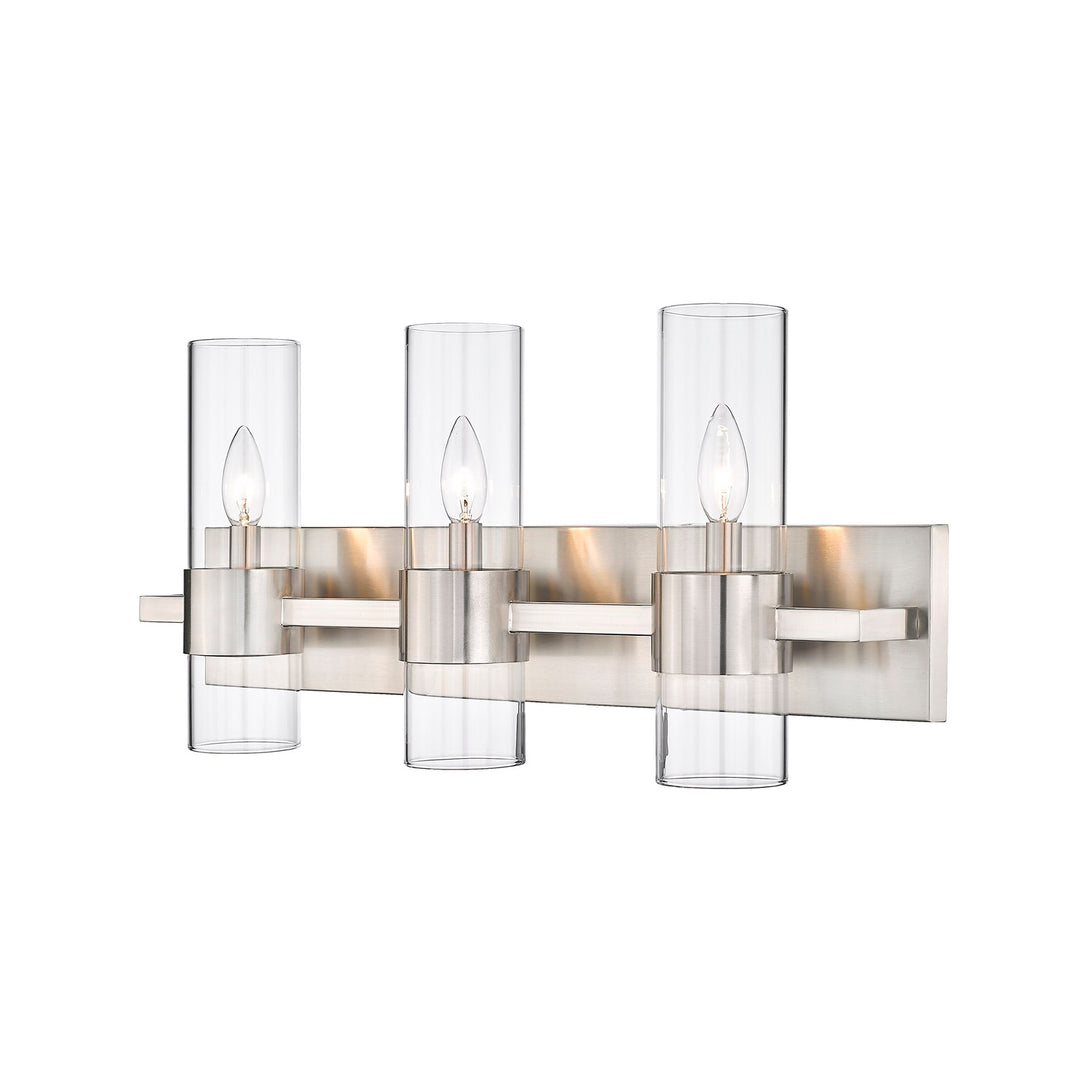 Clear 3 Lights Vanity by Z-Lite