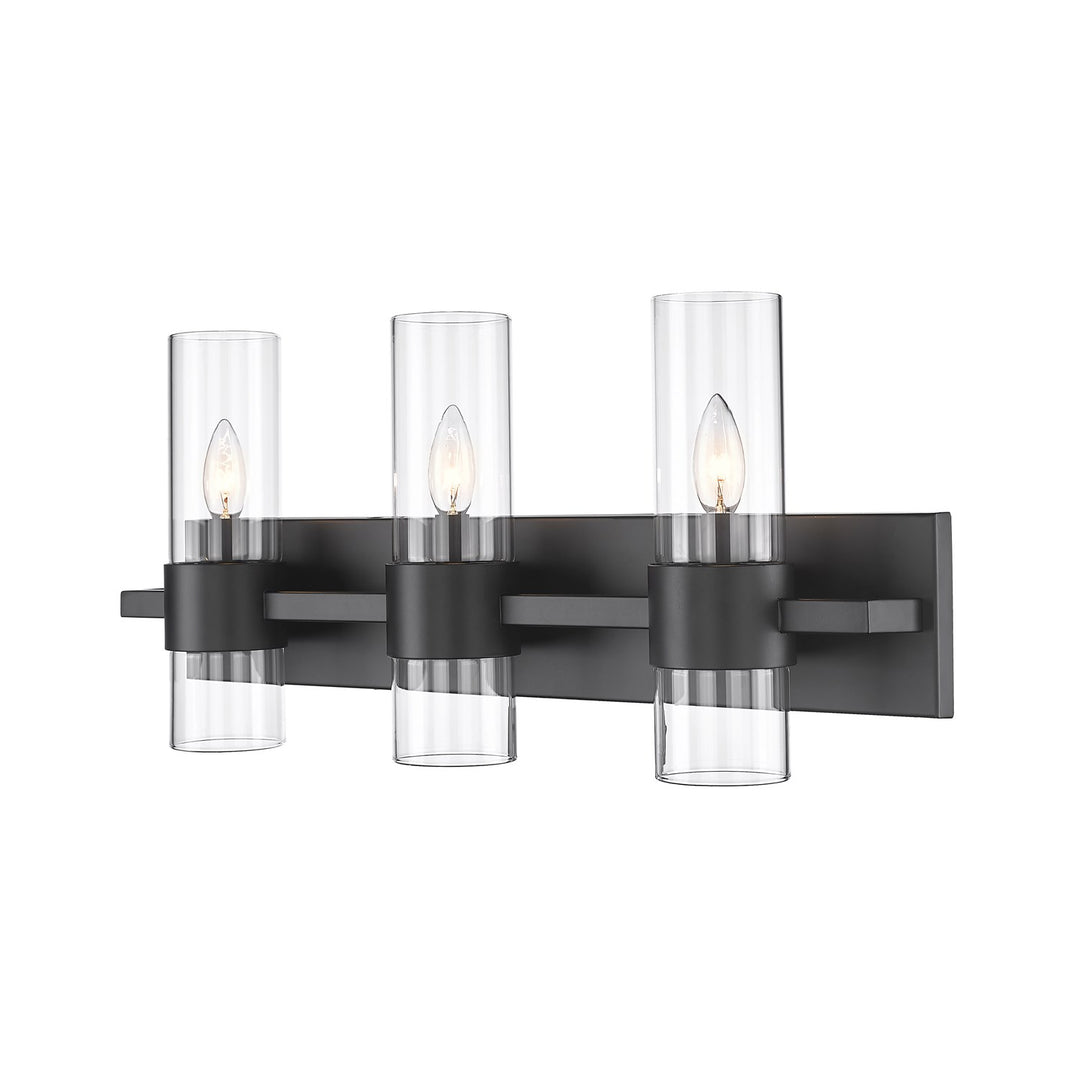 Clear 3 Lights Vanity by Z-Lite