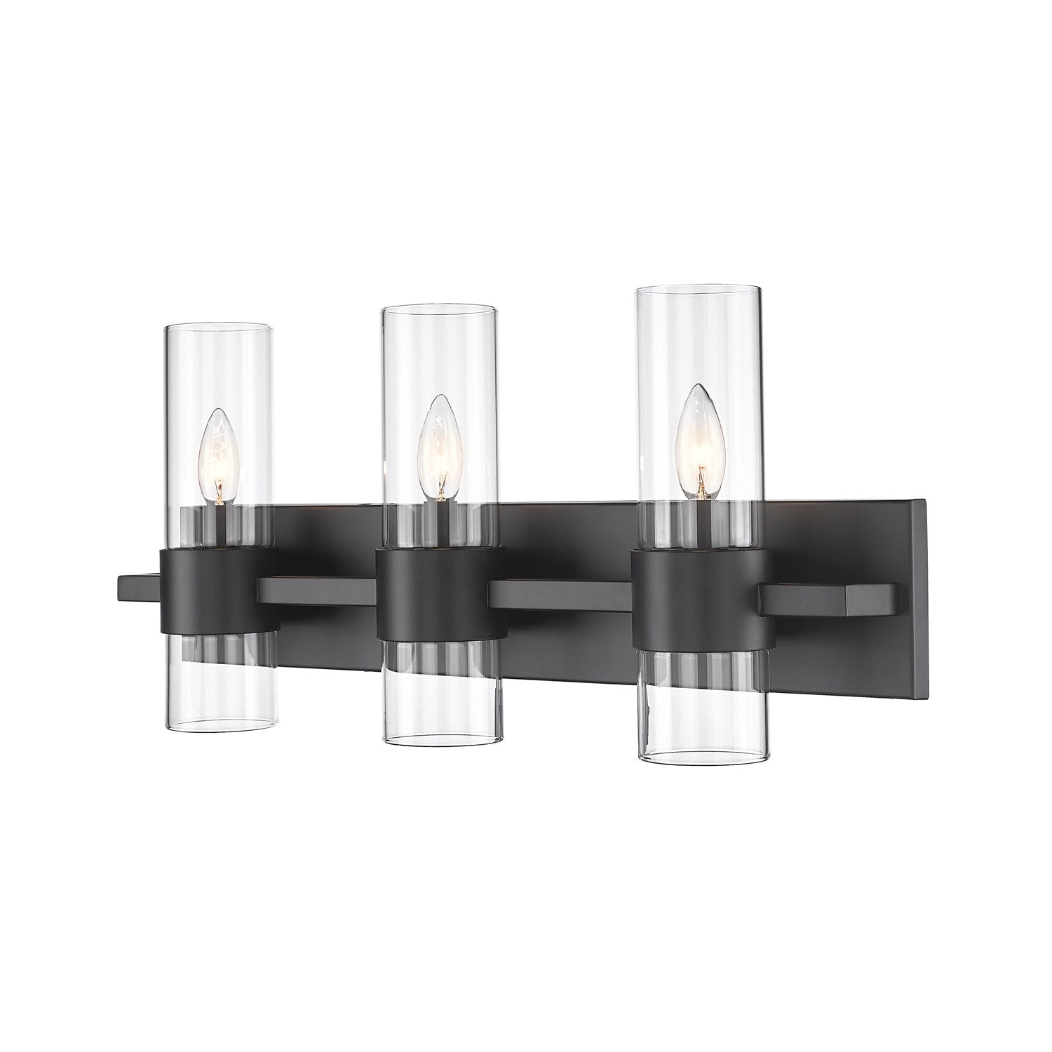 Clear 3 Lights Vanity by Z-Lite