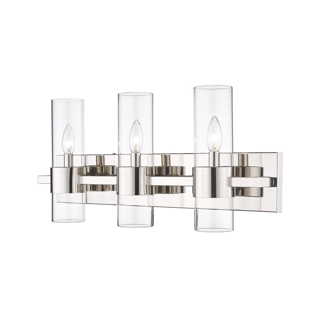 Clear 3 Lights Vanity by Z-Lite