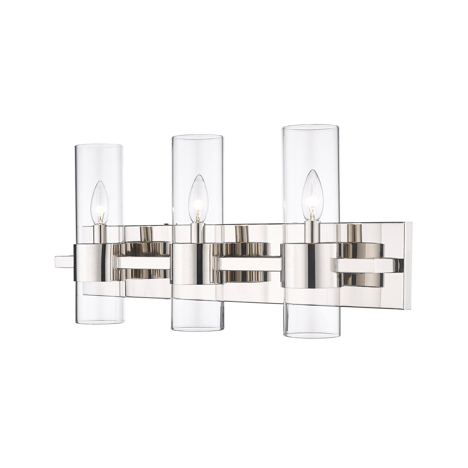 Clear 3 Lights Vanity by Z-Lite