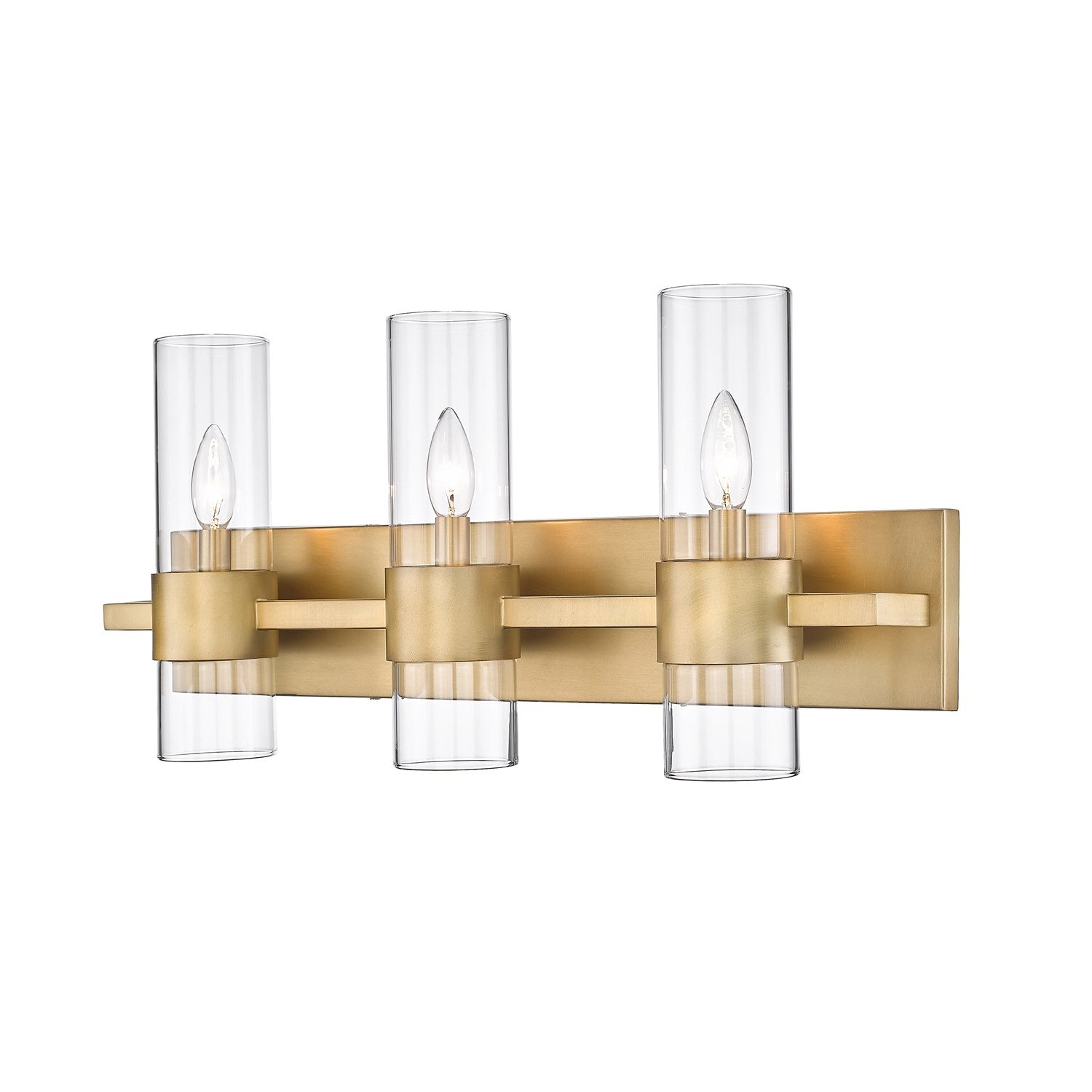 Clear 3 Lights Vanity by Z-Lite