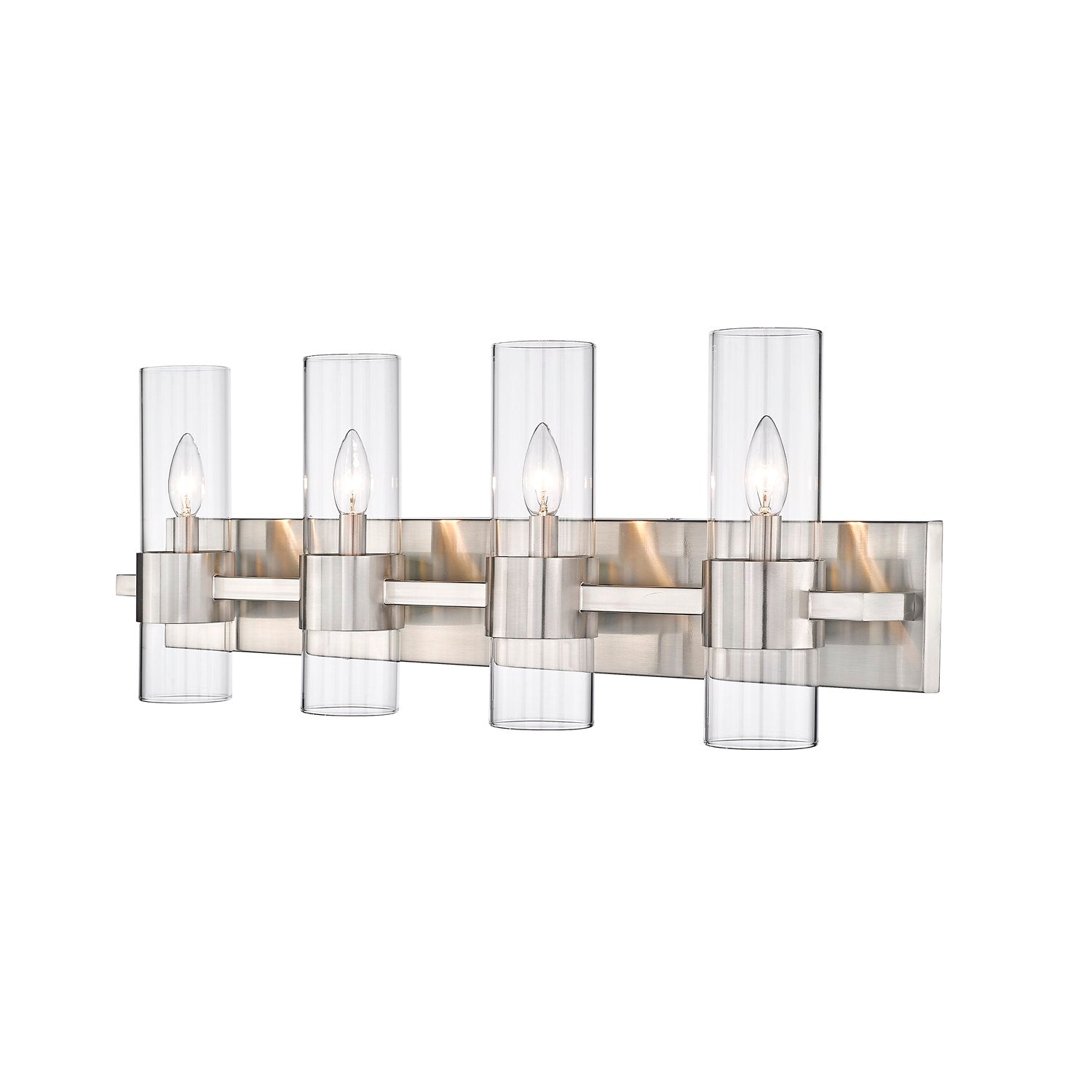Clear 4 Lights Vanity by Z-Lite
