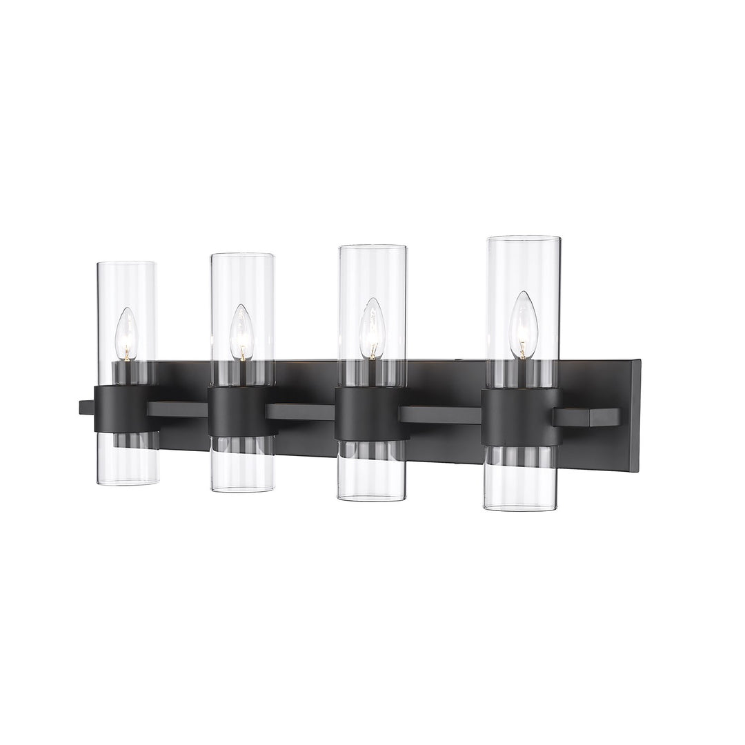 Clear 4 Lights Vanity by Z-Lite