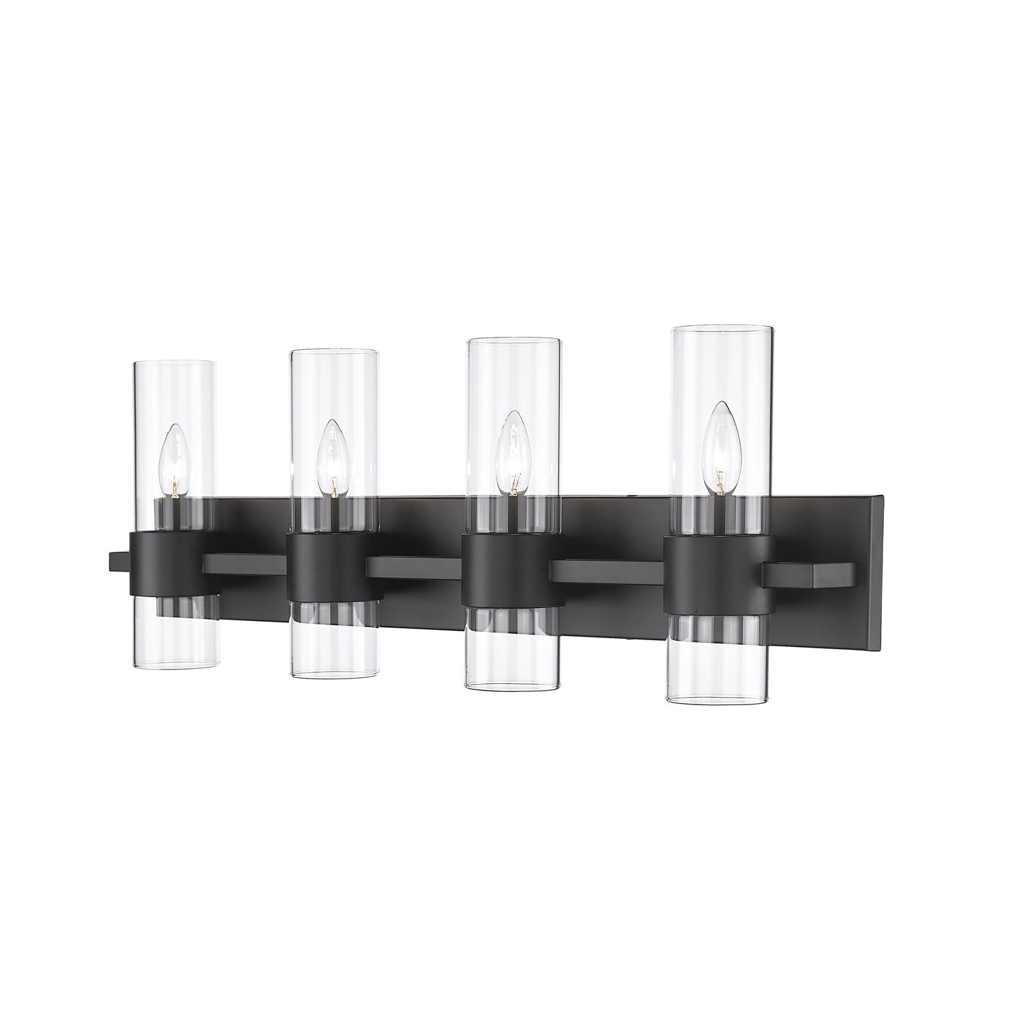 Clear 4 Lights Vanity by Z-Lite