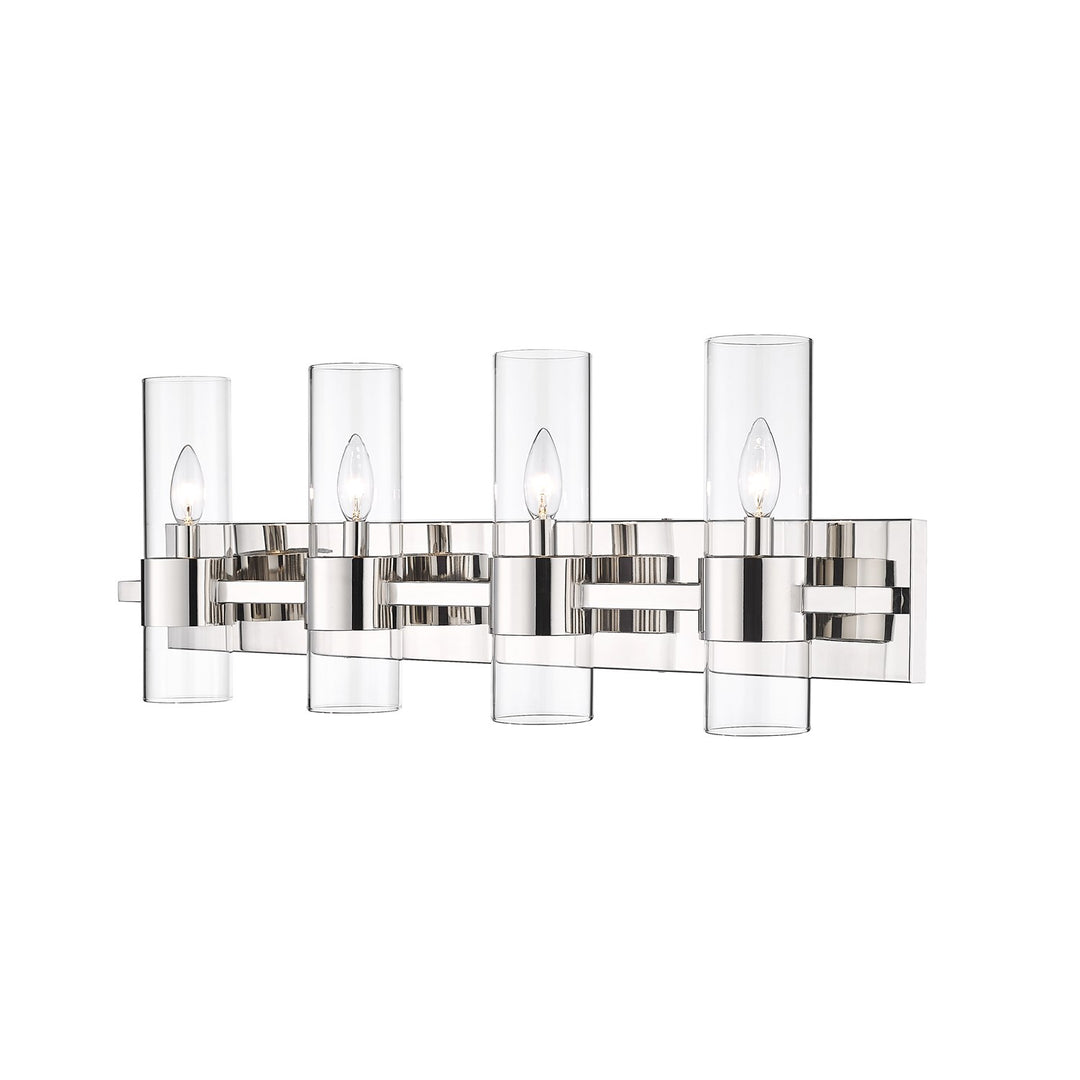 Clear 4 Lights Vanity by Z-Lite