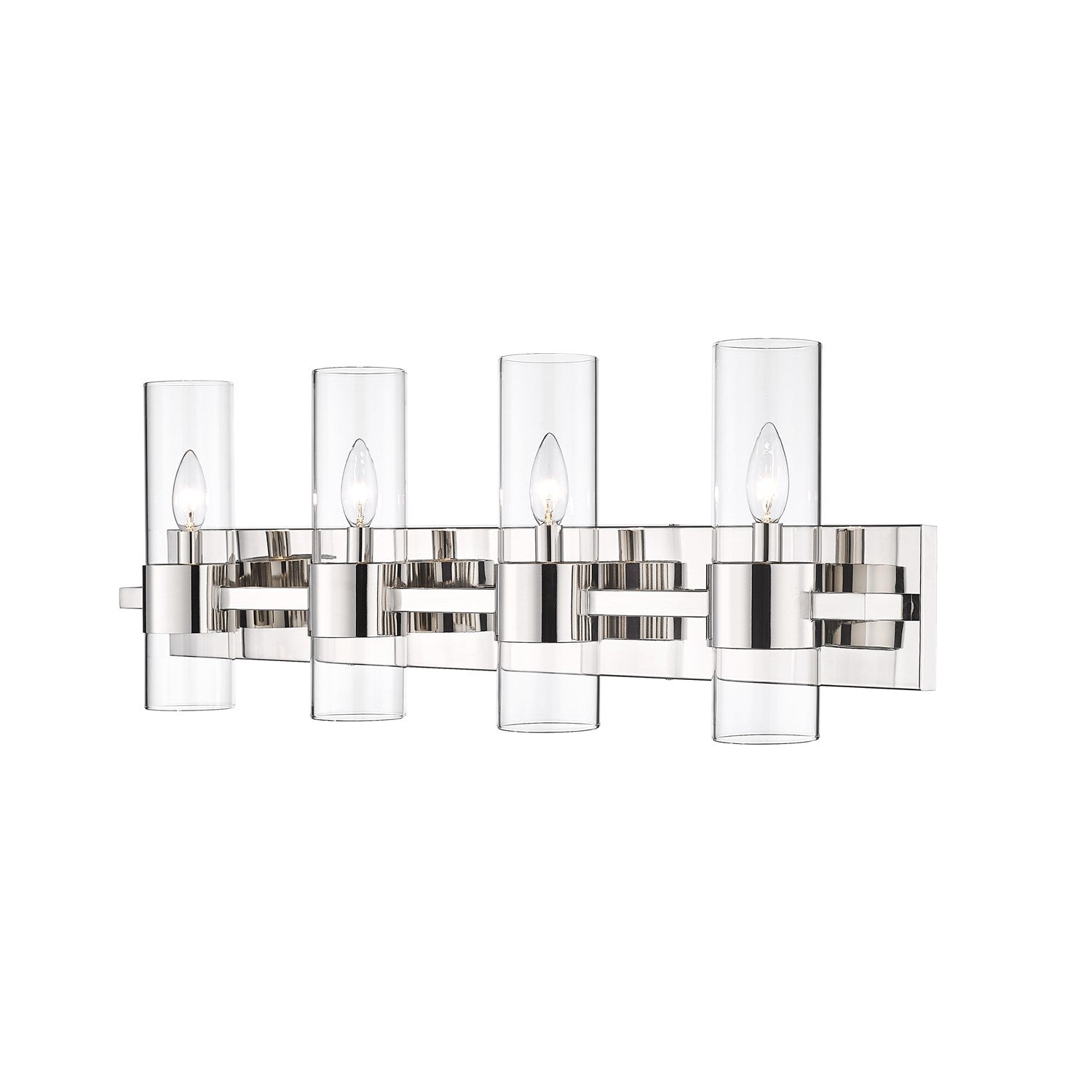Clear 4 Lights Vanity by Z-Lite