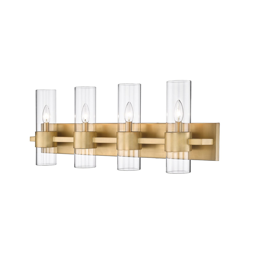 Clear 4 Lights Vanity by Z-Lite