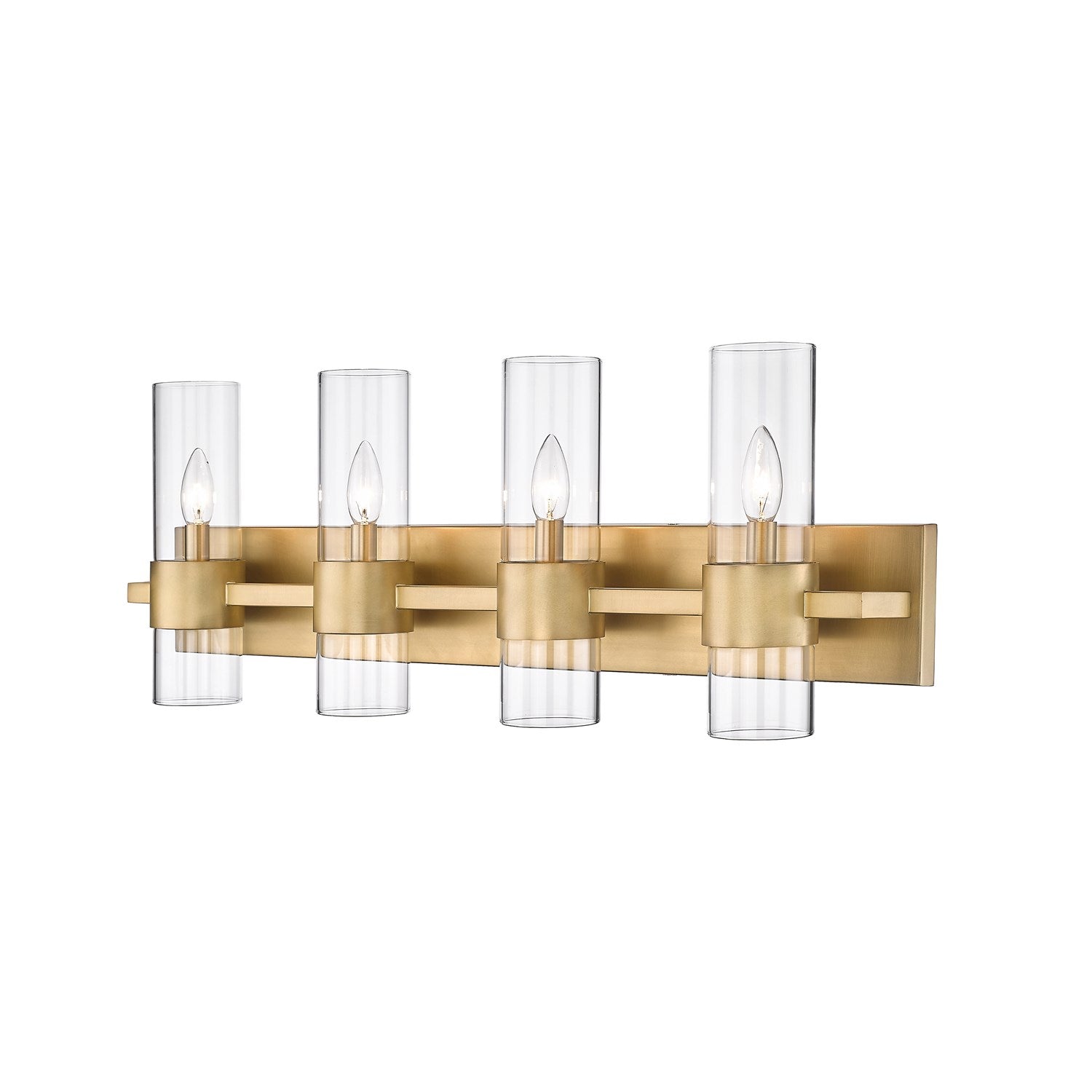Clear 4 Lights Vanity by Z-Lite