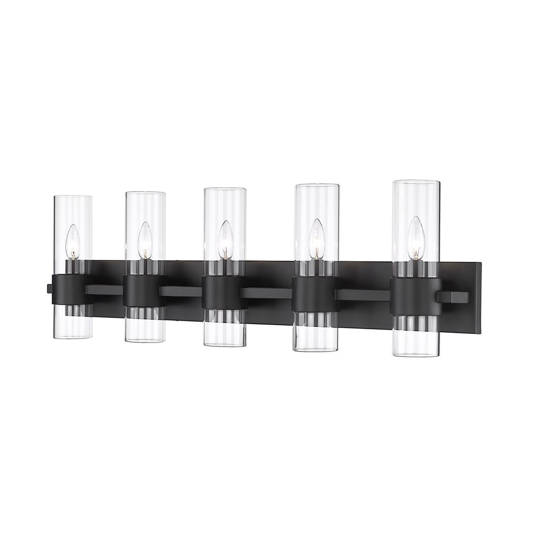 Clear 5 Lights Vanity by Z-Lite