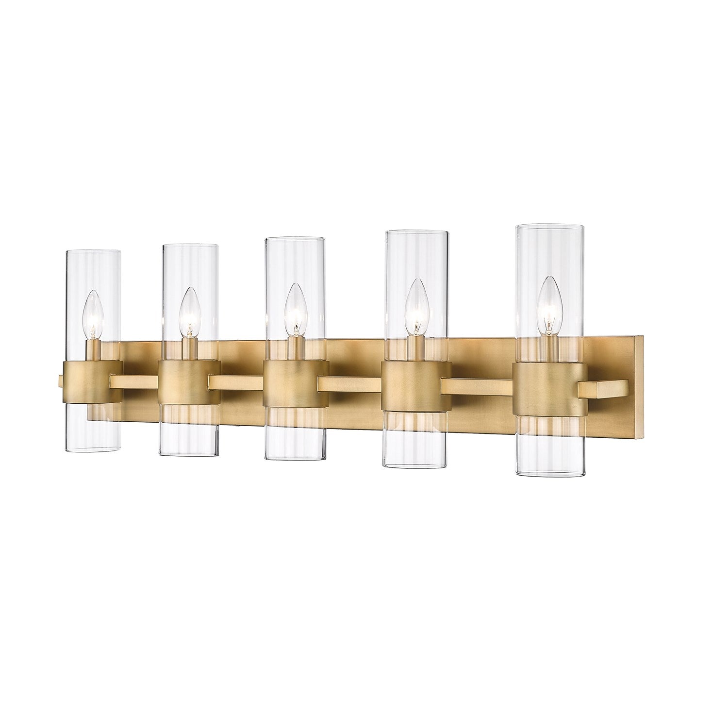 Clear 5 Lights Vanity by Z-Lite
