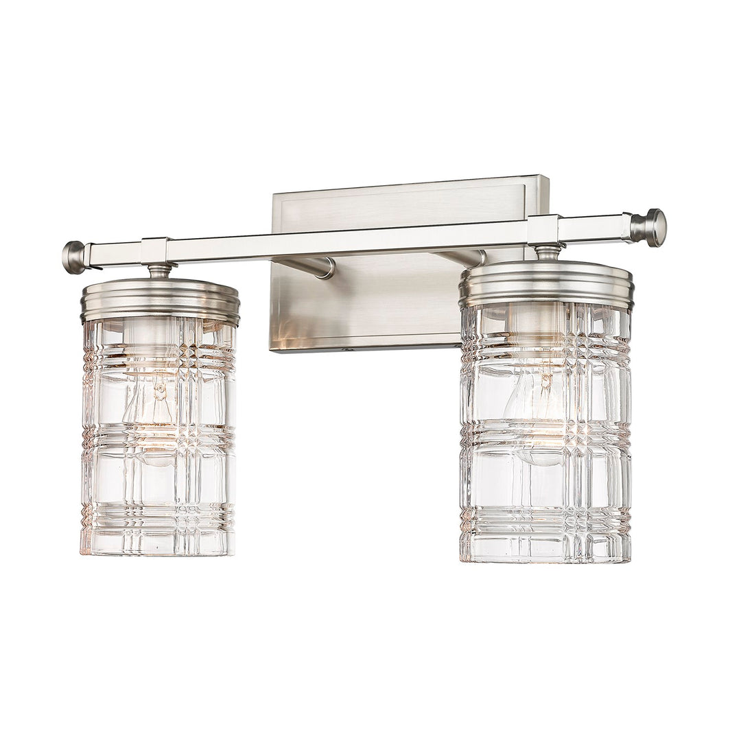Clear 2 Lights Vanity by Z-Lite