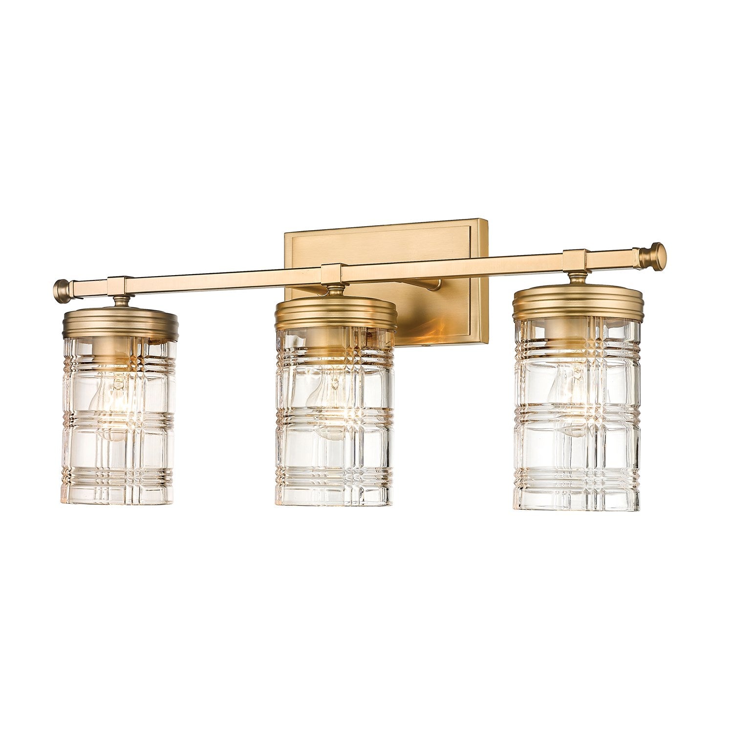 Clear 3 Lights Vanity by Z-Lite