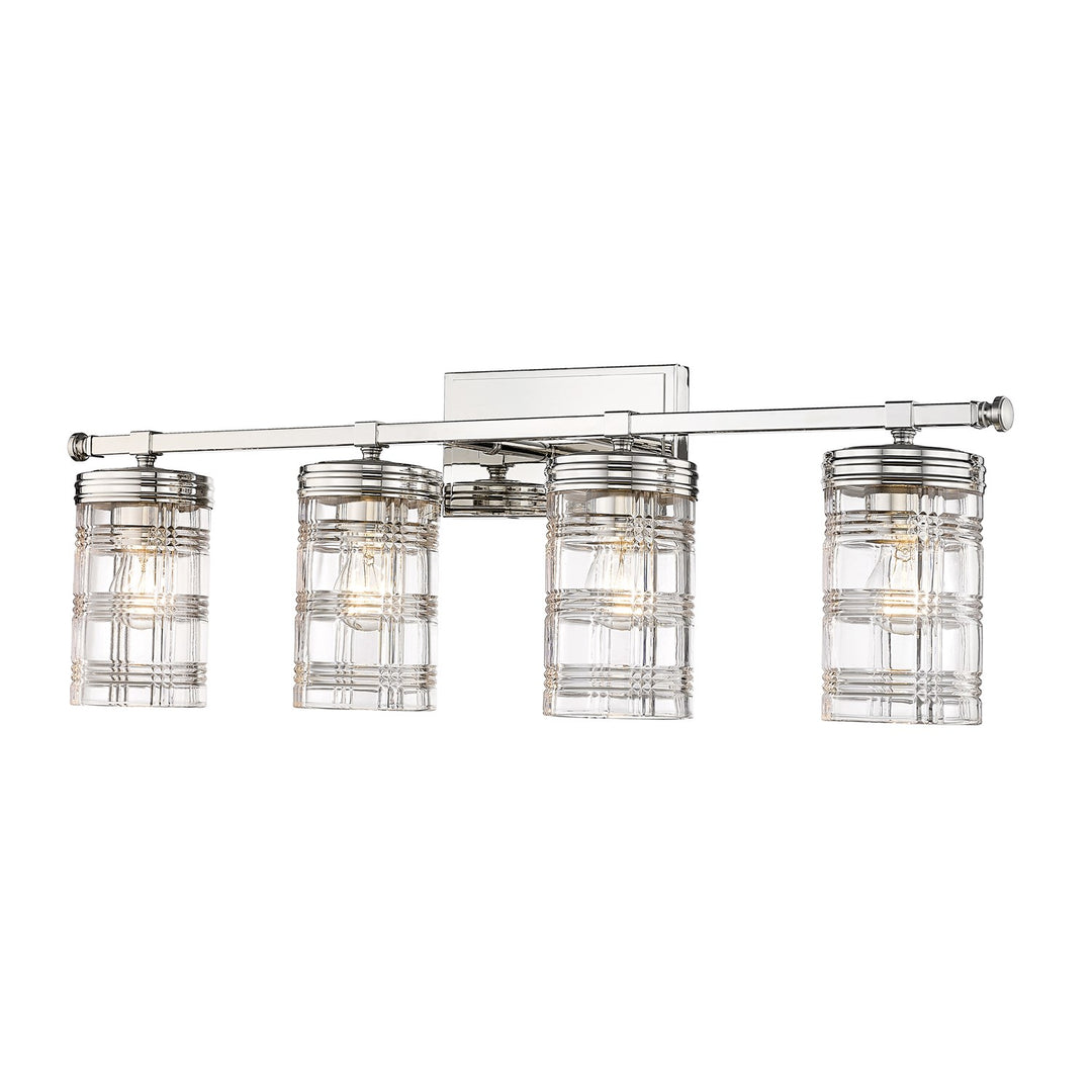 Clear 4 Lights Vanity by Z-Lite